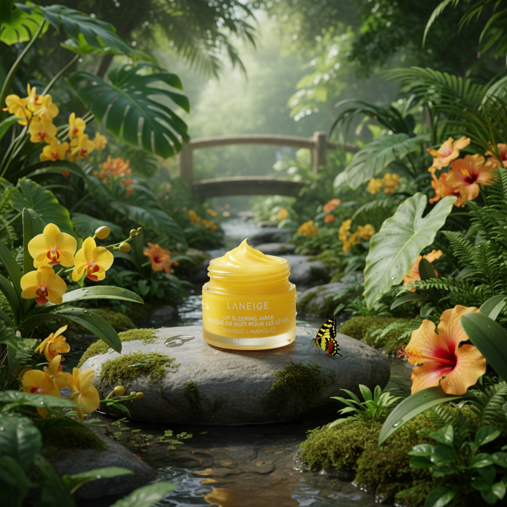 Laneige - Lip Sleeping Mask Mango - Intenzivně regenerující maska na rty Mango - 20 g