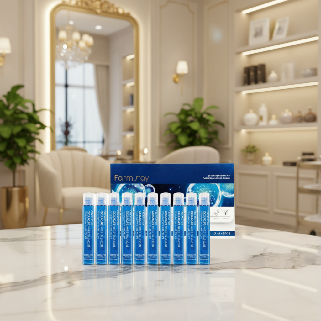 Farm Stay - Collagen Water Full Moist Treatment Hair Filler - Hydratační ampule na vlasy s kolagenem - 1ks