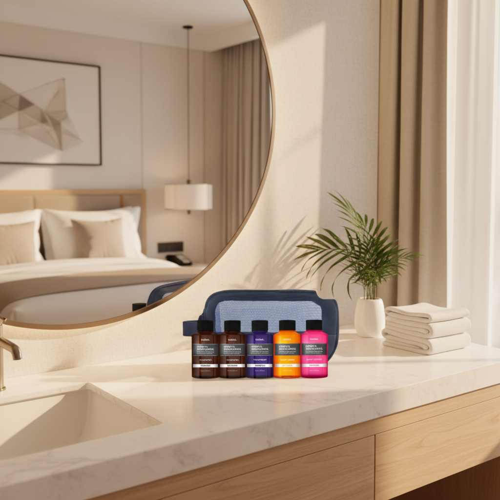 Kundal Travel Kit Type A - Cestovní sada BABY POWDER - 5ks