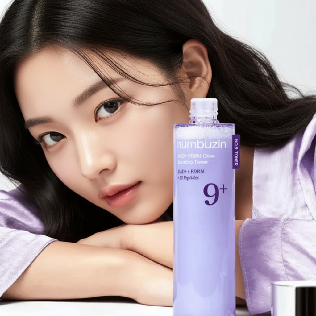 Numbuzin - No.9 NAD+ PDRN Glow Boosting Toner - Rozjasňující tonikum s koenzymem NAD+ a PDRN - 150 ml