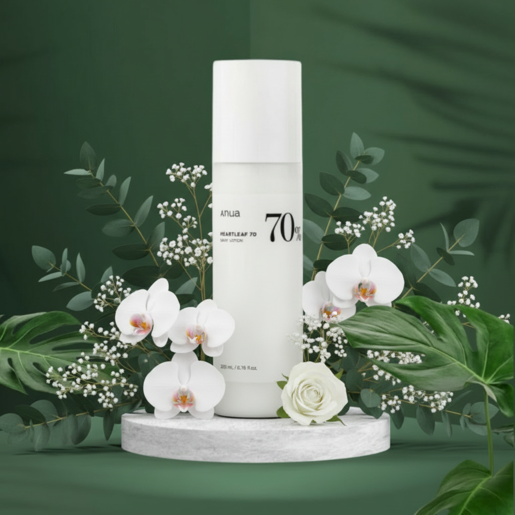 ANUA - Heartleaf 70% Daily Lotion - Zklidňující a hydratační emulze na obličej - 200 ml