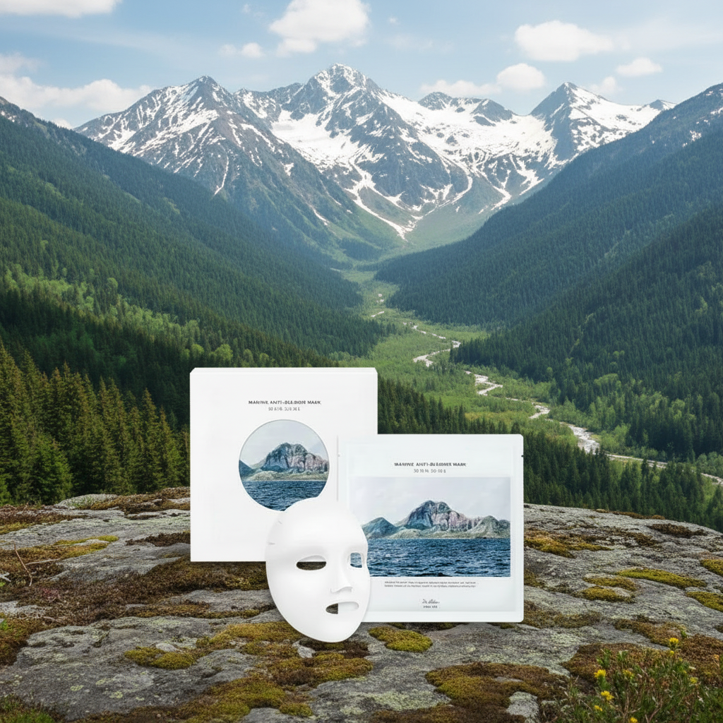 Dr. Althea - Marine Anti-Blemish Mask - Jemná exfoliační plátýnková maska - 27ml