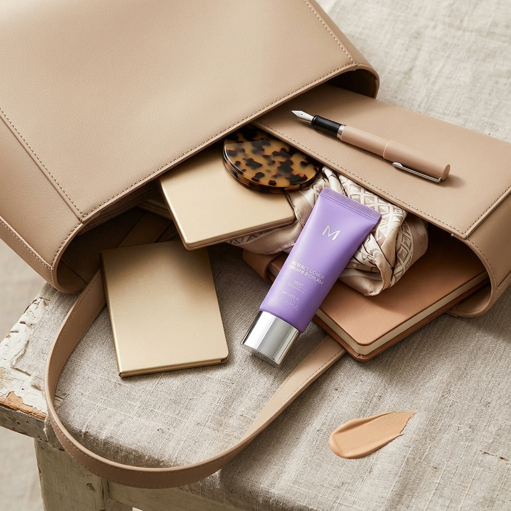 MISSHA - Perfect Cover Serum BB Cream SPF50+ PA++++ - Pečující BB sérum s SPF #27 Honey Beige - 20 ml