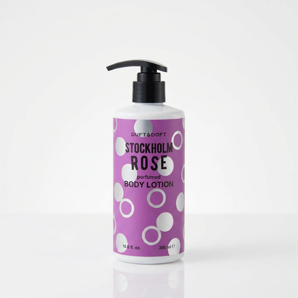 DUFT & DOFT - Stockholm Rose Perfumed Body Lotion - Parfémované tělové mléko Stockholm Rose - 300 ml