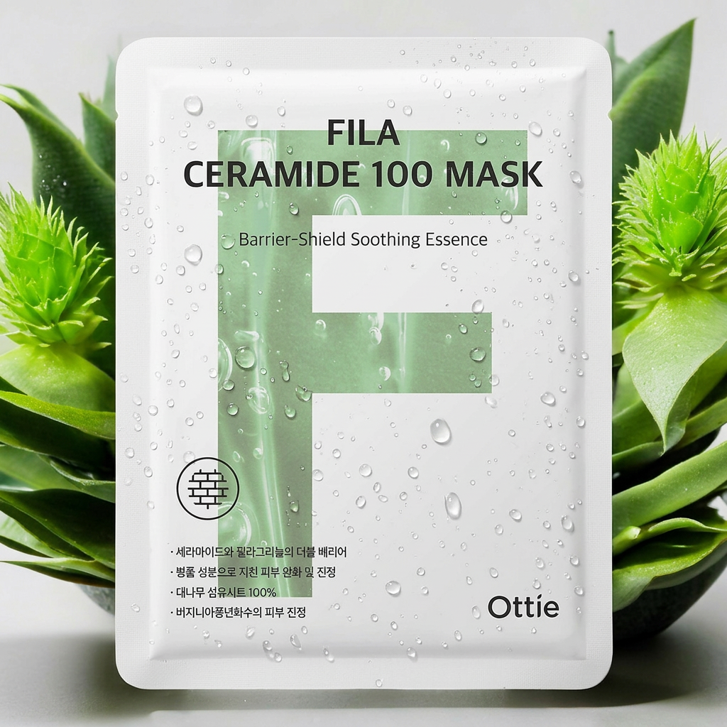 OTTIE - Fila Ceramide 100 Mask - Plátýnková maska s ceramidy pro udržení zdravé bariéry pleti - 25 ml