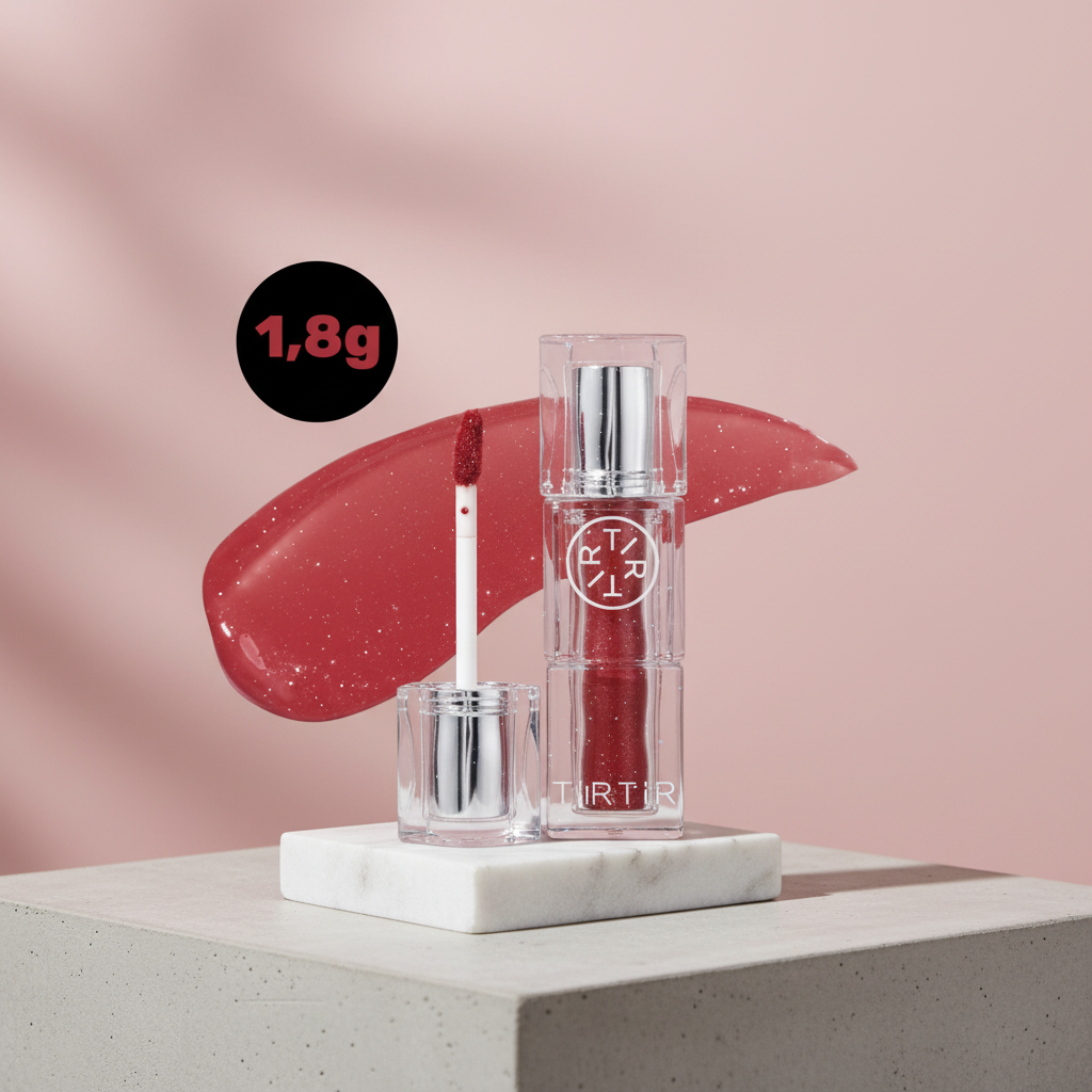 TIRTIR - Waterism Glow Tint - Rozjasňující tint na rty 08 Summer Pumpkin - 1,8 g
