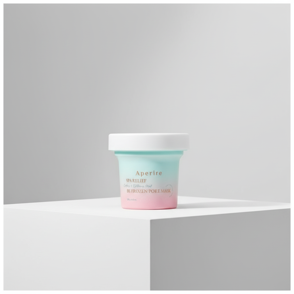 APERIRE - Spa Relief Be Frozen Pore Mask - Čisticí maska proti zaneseným pórům - HIT Olive Young - 120 ml