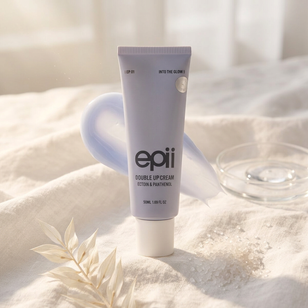 EPII - Double Up Cream Ectoin & Panthenol - Intenzivní zklidňující a ochranný krém s ektoinem a panthenolem - 50 ml