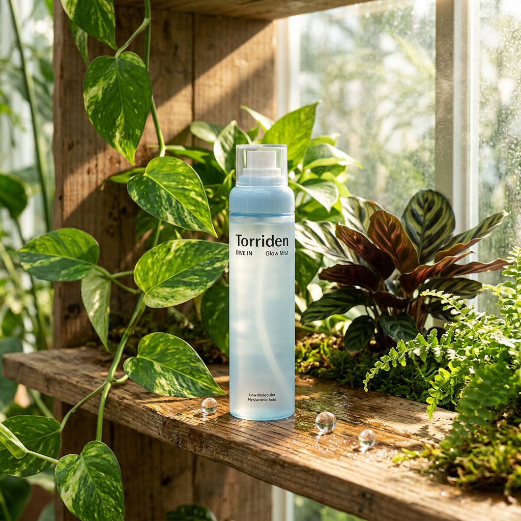 Torriden - DIVE-IN Glow Mist - Hydratační pleťová mlha pro rozjasnění s kyselinou hyaluronovou - 120 ml