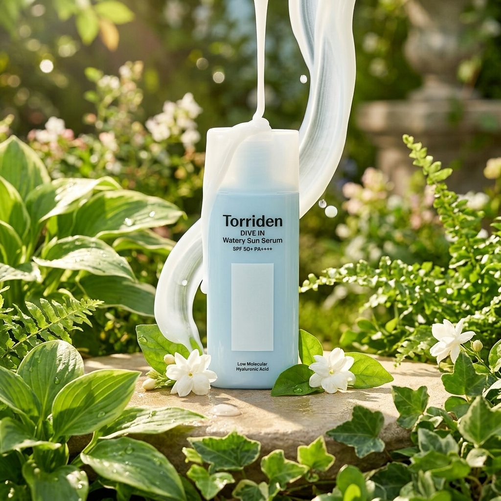 Torriden - DIVE-IN Watery Sun Serum - Hydratační sérová ochranná péče SPF - 50 ml