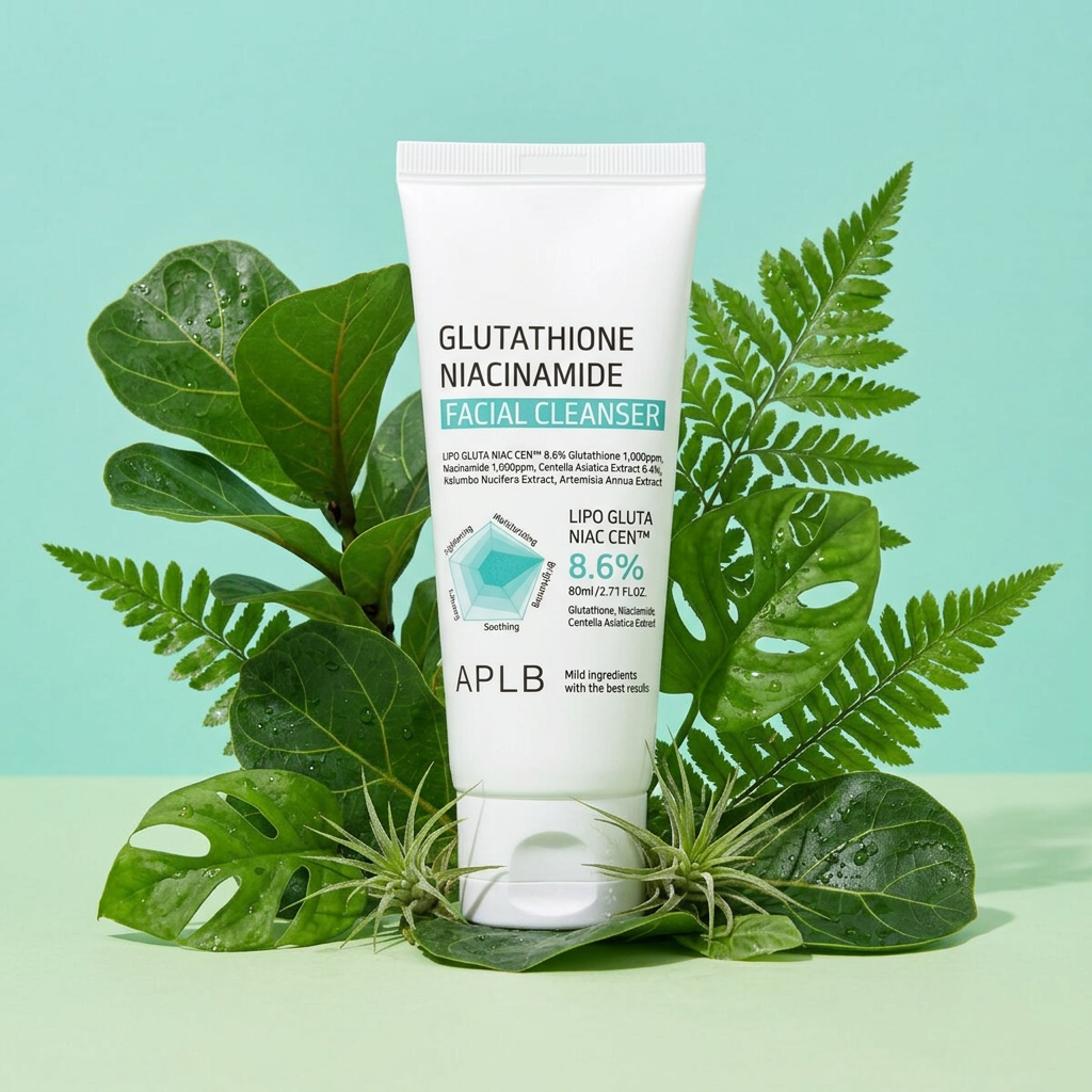APLB - Glutathione Niacinamide Facial Cleanser - Cleanser pro rozjasněnou a sjednocenou pleť - 80 ml