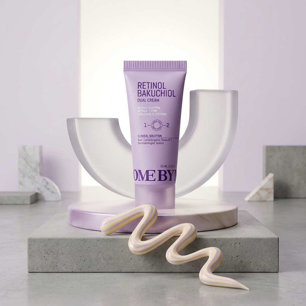 SOME BY MI - Retinol Bakuchiol Dual Cream - dvoufázový krém s retinolem a bakuchiolem - 50 ml