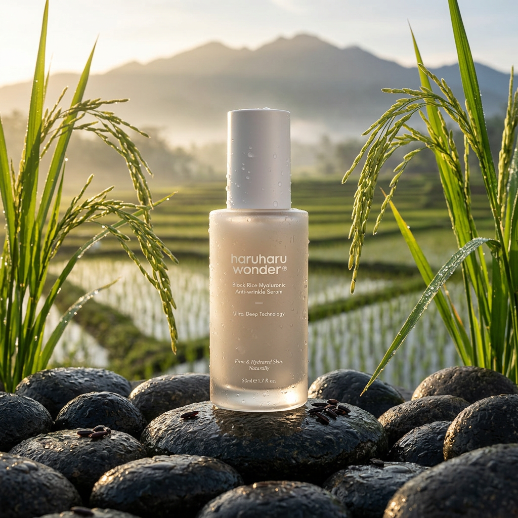 Haruharu WONDER - Black Rice Hyaluronic Anti-Wrinkle Serum - Intenzivní sérum proti stárnutí pokožky, 50ml