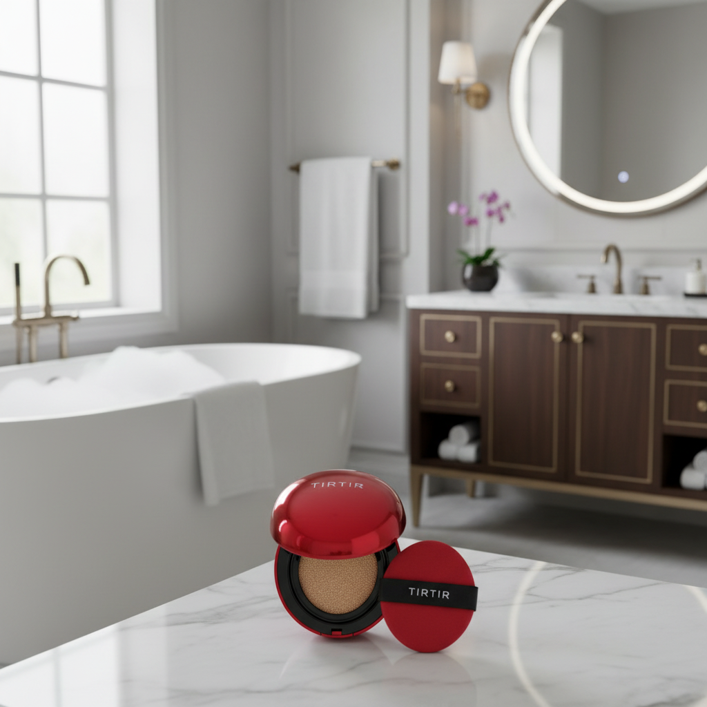 TIRTIR - Mask Fit Red Cushion Mini - Make-up s cushionem - odstín C17 Porcelain