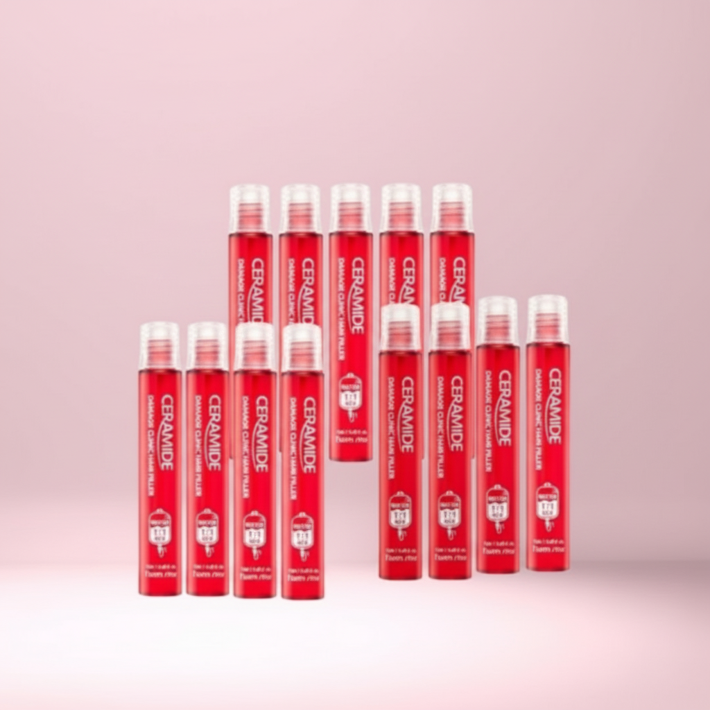 Farm Stay - Ceramide Damage Clinic Hair Filler - Opravné ampule na vlasy s ceramidy - 1ks