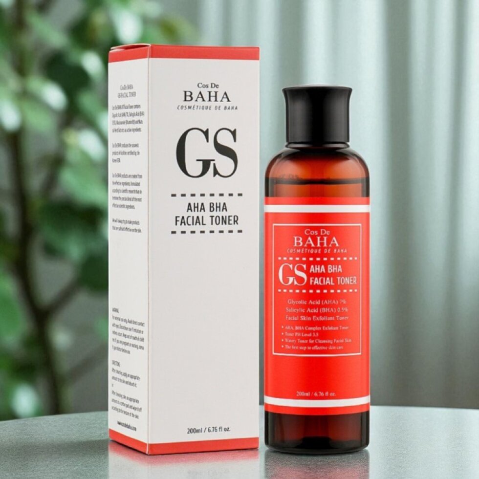 COS DE BAHA - AHA/BHA GS Toner - AHA/BHA GS Tonikum - 200 ml
