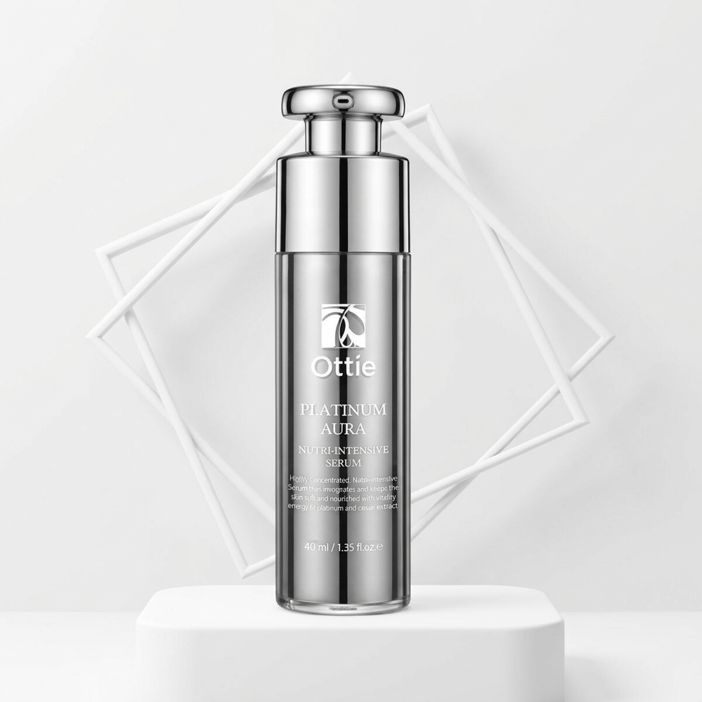OTTIE - Platinum Aura Nutri-intensive Serum - Platinové posilující protivráskové sérum - 40 ml