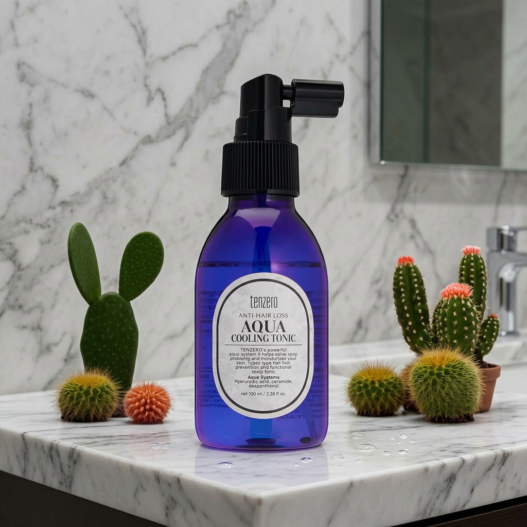 TENZERO - Anti-hair Loss Aqua Cooling Tonic - Osvěžující tonikum na vlasy proti vypadávání s aqua komplexem - 100 ml