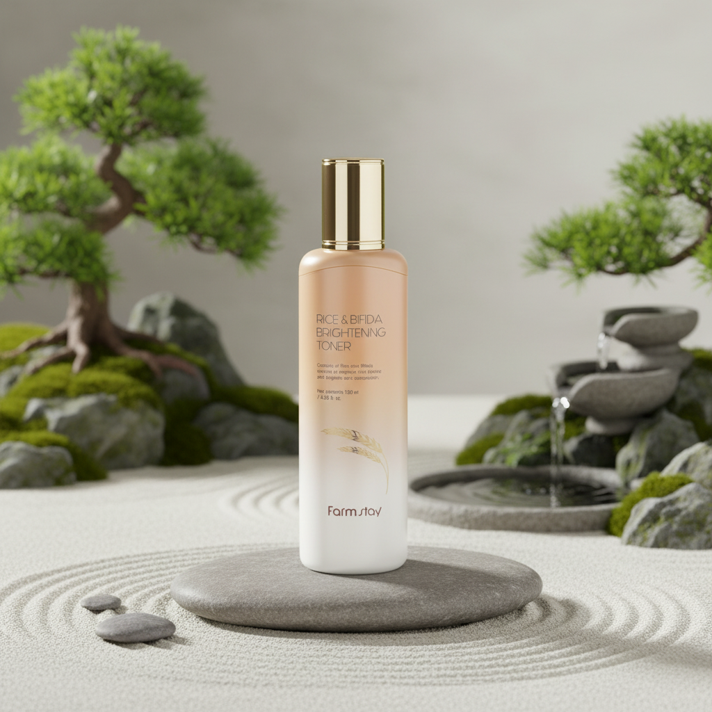 Farm Stay - Rice & Bifida Nourishing Toner - Vyživující toner s extraktem z rýže a bifida - 120 ml