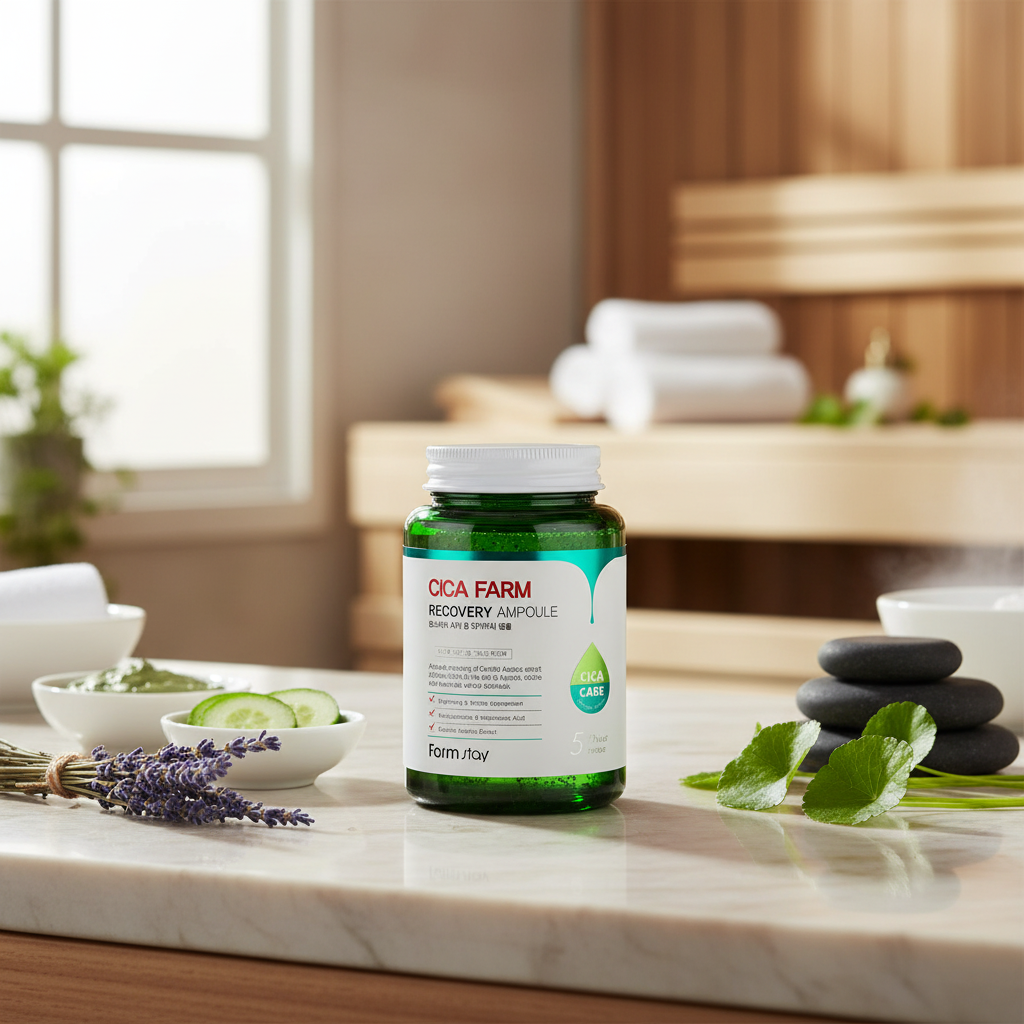 Farm Stay - Cica Farm Recovery Ampoule - Obnovující sérum s centellou - 250 ml