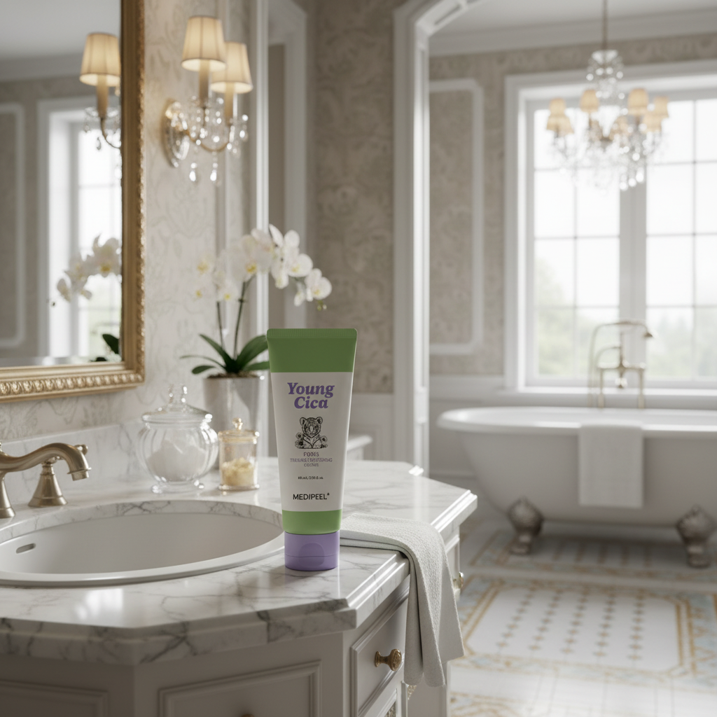 MEDI-PEEL - Young Cica PDRN Trouble Soothing Cream - Zklidňující krém Young Cica s PDRN pro problematickou pleť - 80g