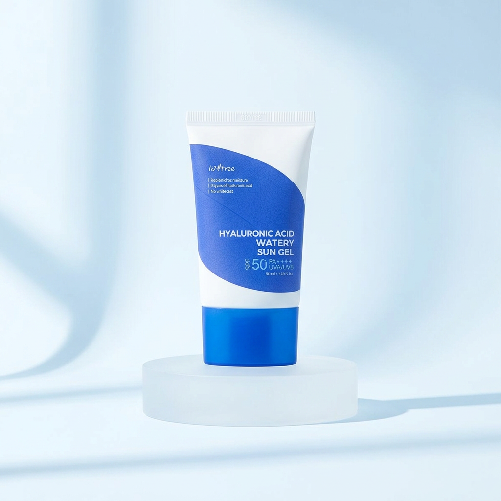 ISNTREE - Hyaluronic Acid Watery Sun Gel SPF 50 PA ++++ - Lehký hydratační gelový krém s SPF 50 PA ++++ 50 ml