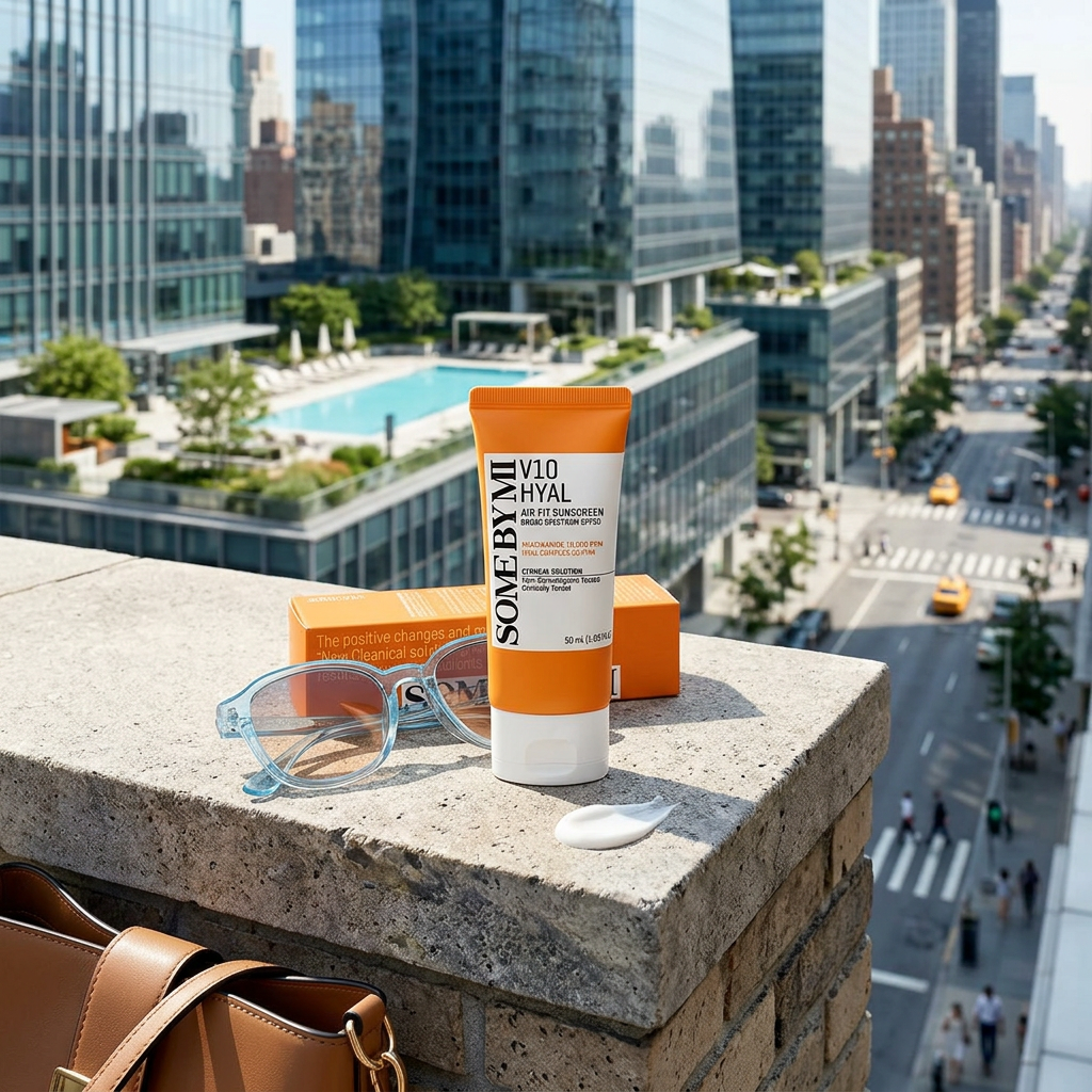 SOME BY MI - V10 Hyal Air Fit Sunscreen SPF 50 - Lehké SPF s vysokou ochranou - 50 ml