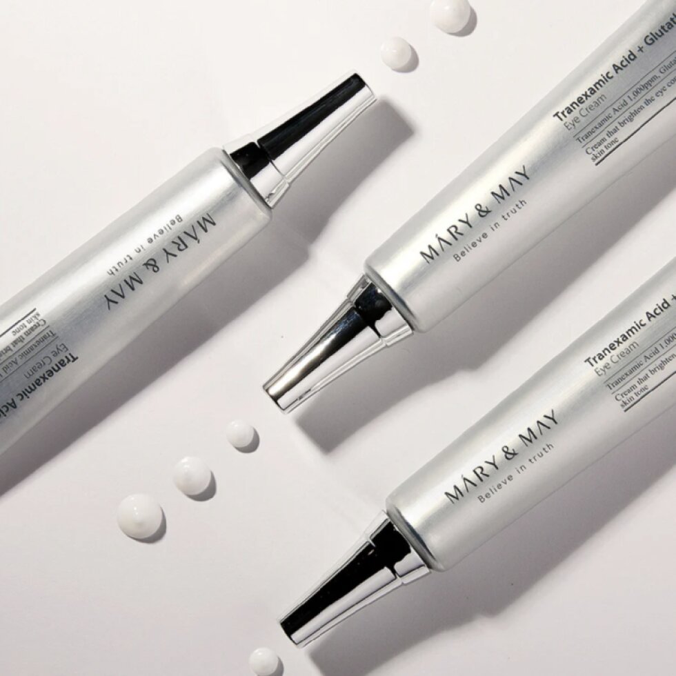 Mary&May - Glutathione Eye Cream Special Set - Speciální dárková sada s glutathionovým očním krémem - 30g + 2x12g
