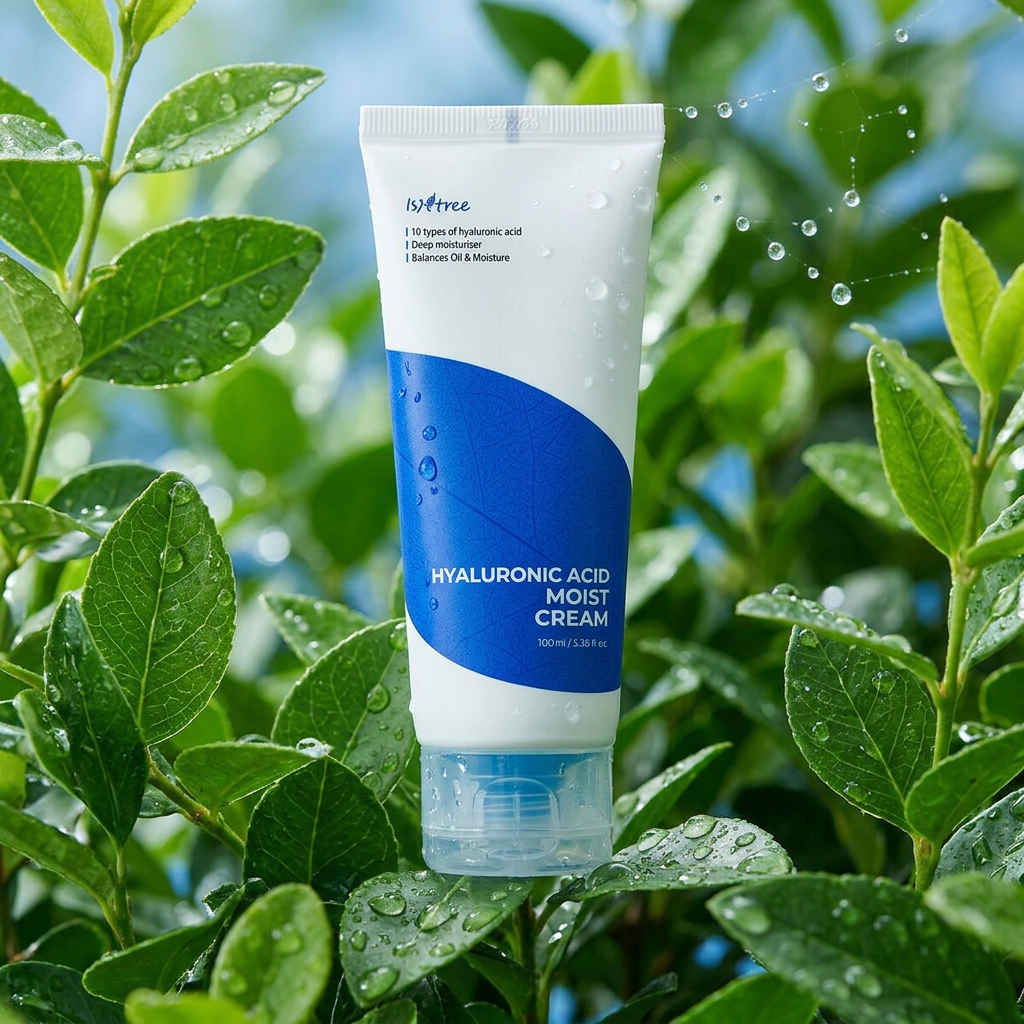 ISNTREE - Hyaluronic Acid Moist Cream - Hydratační krém s kyselinou hyaluronovou - 100 ml