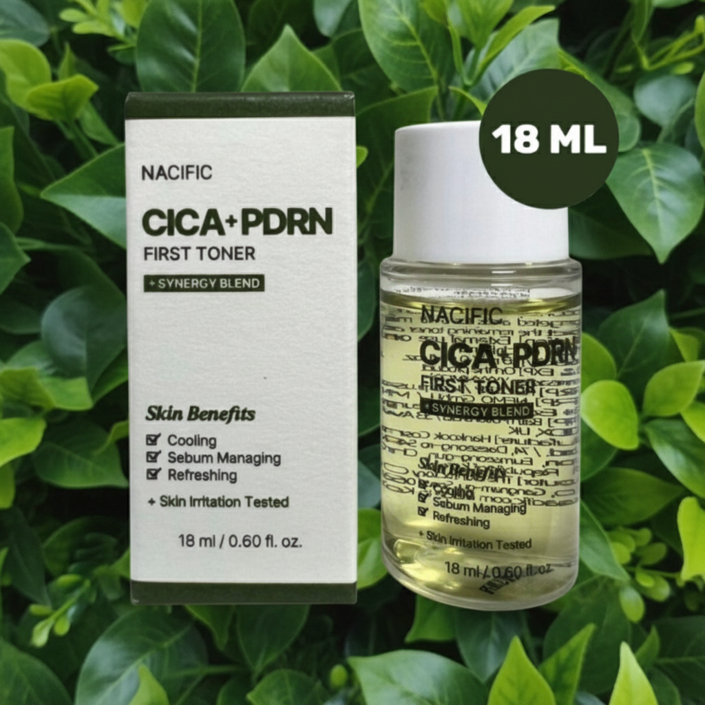 NACIFIC - Cica PDRN First Toner - Zklidňující tonikum s Cica a PDRN - 18 ml