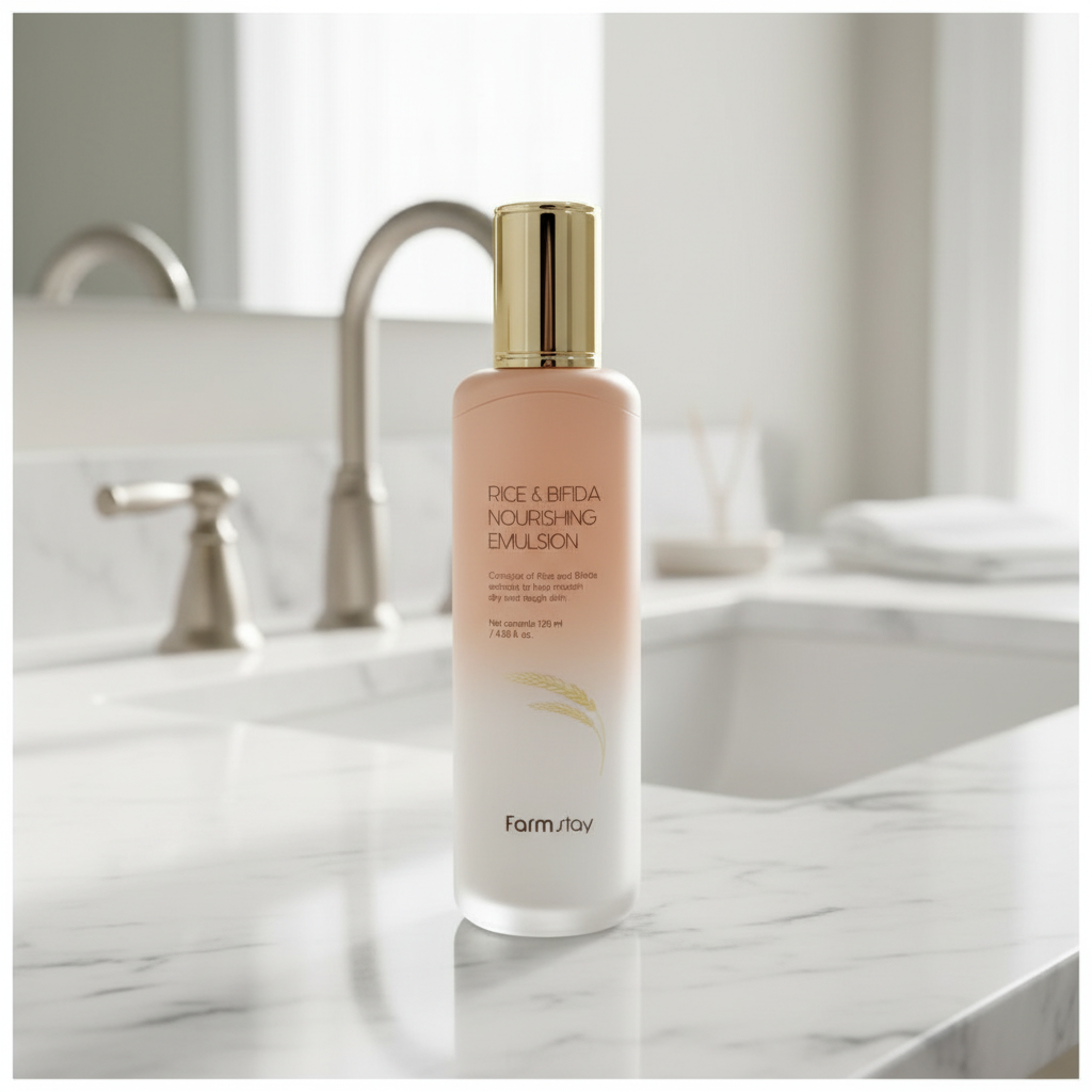 Farm Stay - Rice & Bifida Nourishing Emulsion - Vyživující emulze s extraktem z rýže a bifida - 120 ml