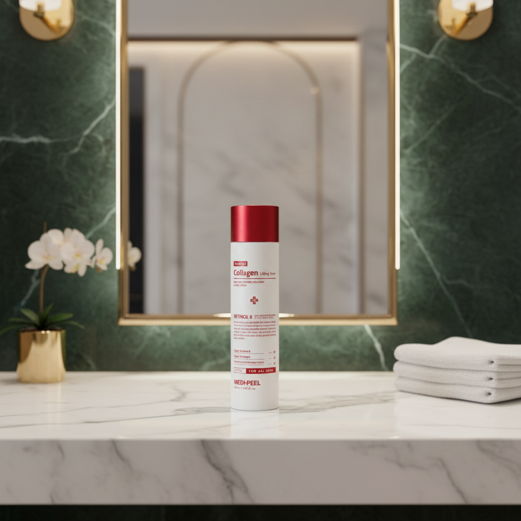 MEDI-PEEL - Retinol Collagen Lifting Toner - Liftingový toner s kolagenem - 150 ml