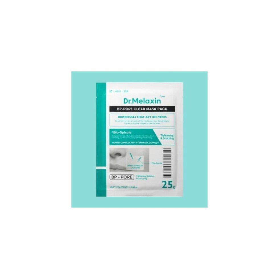 Dr. MELAXIN - BP-Pore Clear Mask - Maska s mikrojehličkami pro stažení a zúžení pórů - 25 g