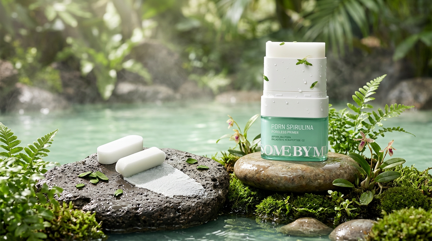 SOME BY MI - Spirulina PDRN Poreless Primer - Podkladová báze pro minimalizaci pórů se spirulinou a PDRN - 10 g
