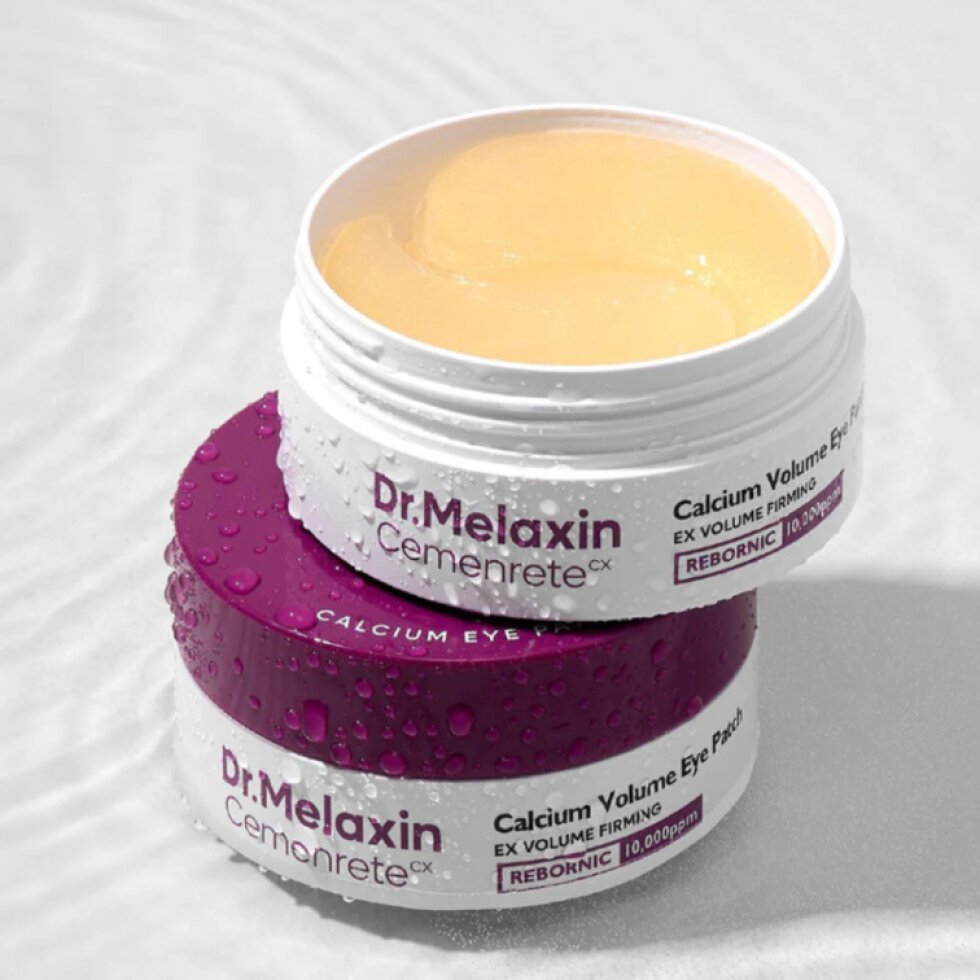 Dr.Melaxin - Cemenrete Calcium Volume Eye Patch - Hydrogelové oční polštářky s kalciovým komplexem a peptidy - 60 ks