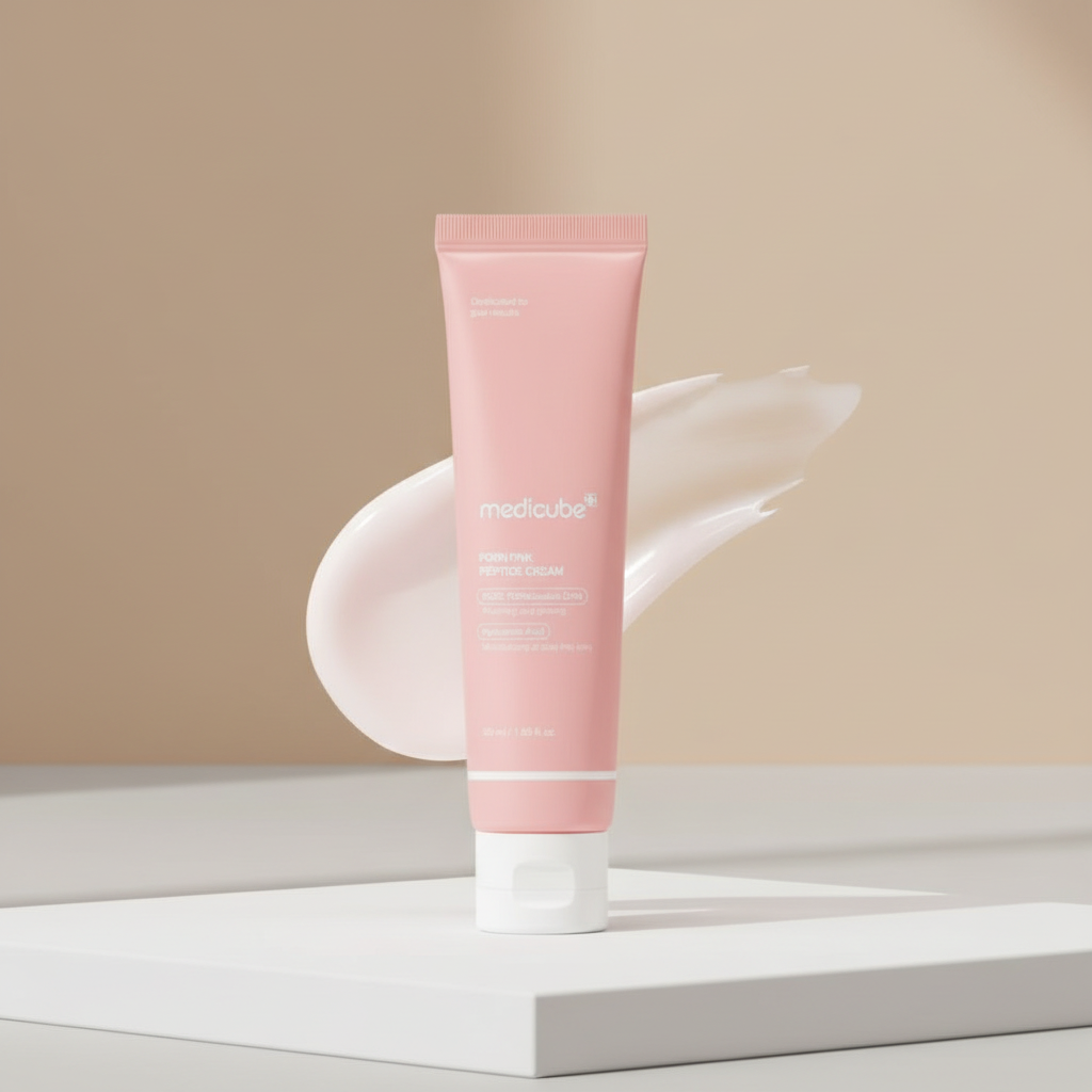 MEDICUBE - PDRN Pink Hyaluronic Moisturizing Cream - Krém pro dokonalou pleť - 50 ml