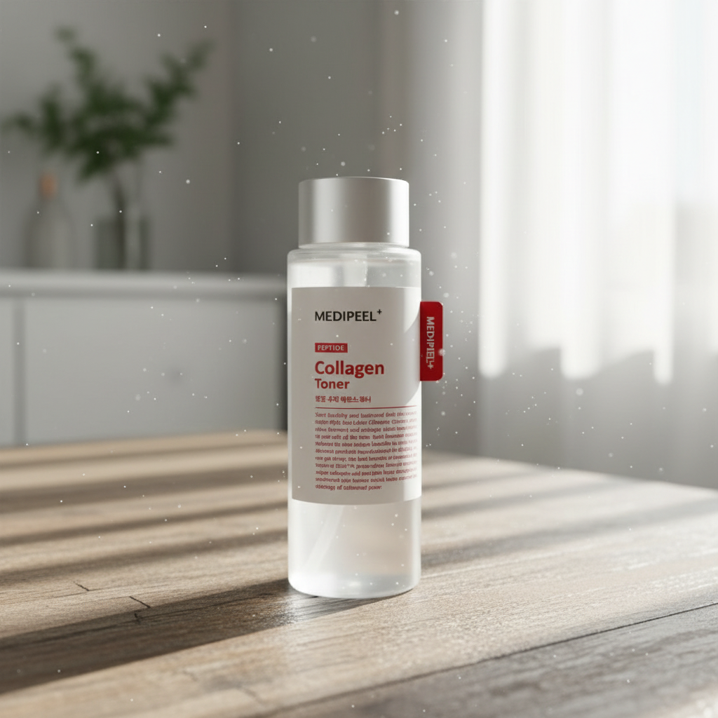 MEDI-PEEL - Red Lacto Collagen Soothing Essence Toner - Kolagenový zjemňující toner - 200 ml