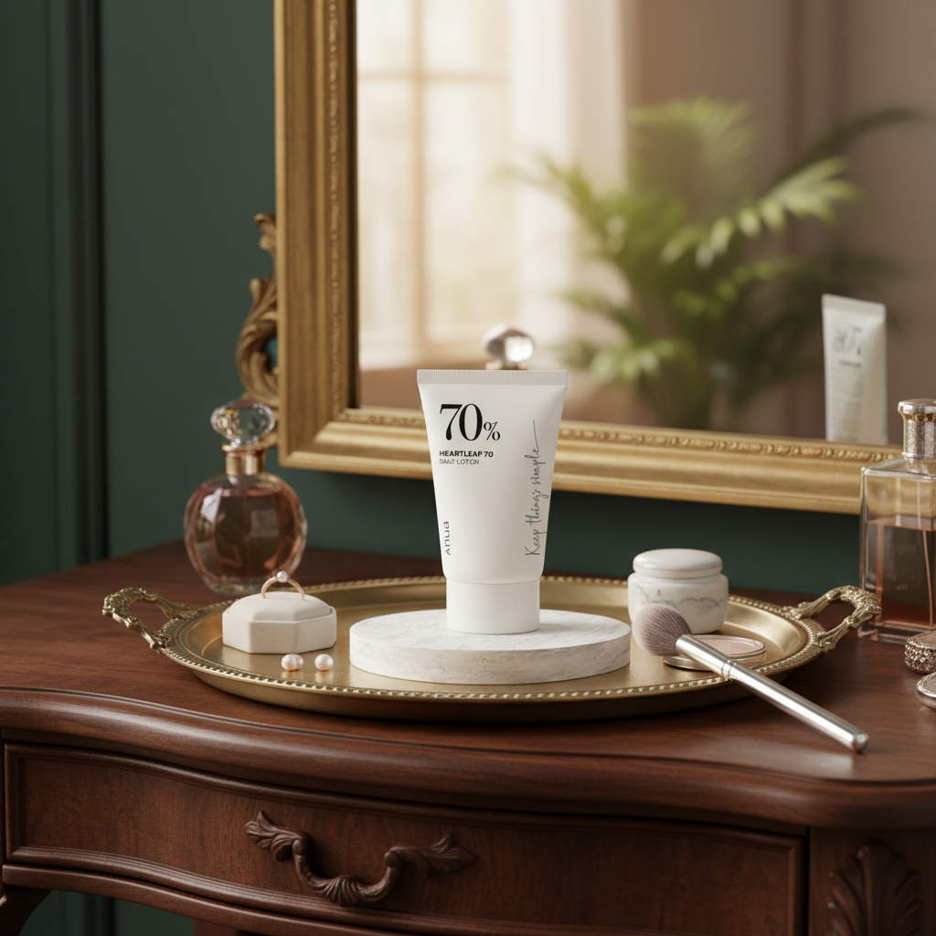 ANUA - Heartleaf 70 Daily Lotion - Zklidňující a hydratační emulze na obličej - 20 ml