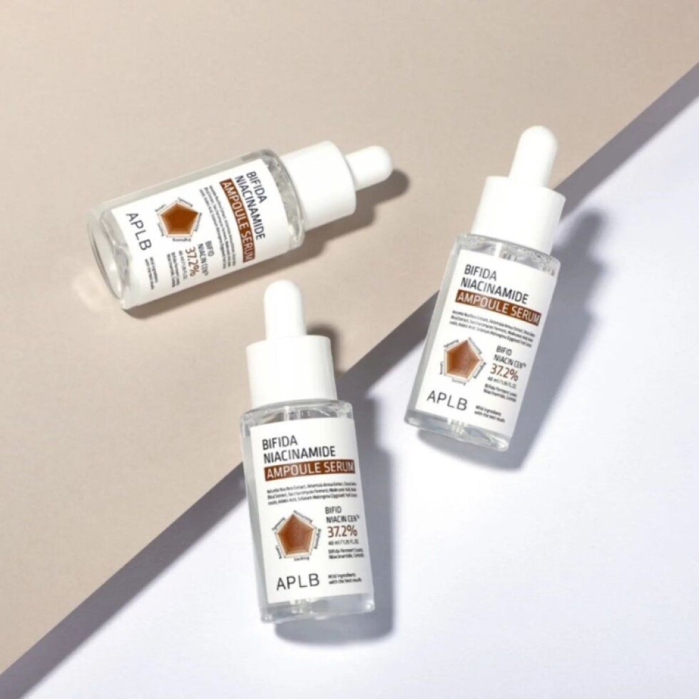 APLB - Bifida Niacinamide Ampoule Serum - Sérum pro zmenšení pórů s niacinamidem a bifidem - 40 ml