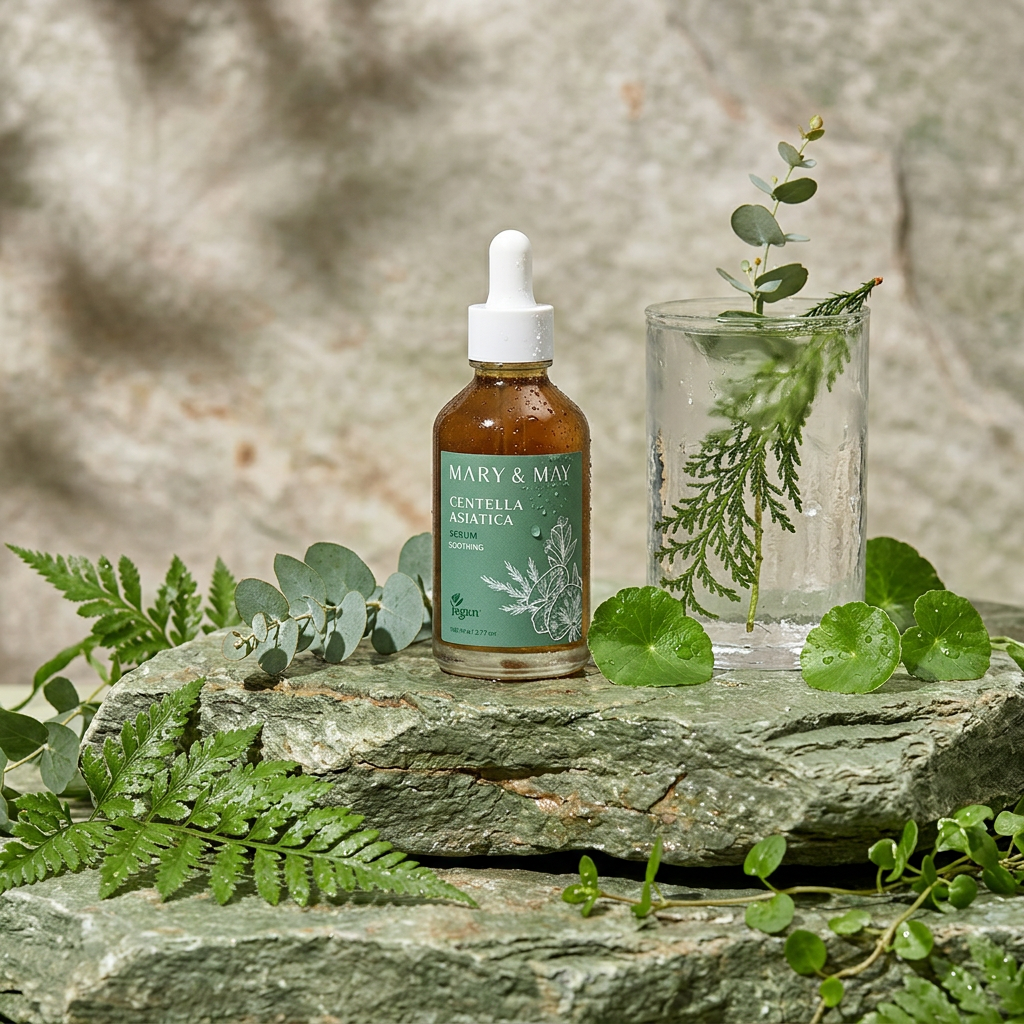 Mary & May - Centella Asiatica Serum - Zklidňující pleťové sérum s centella asiatica - 80ml
