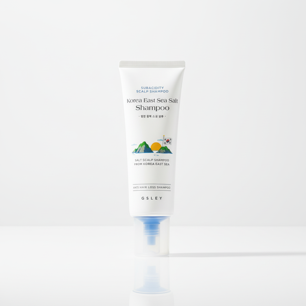 GSLEY - Korea East Sea Salt Shampoo - Šampon s mořskou solí z Korejského moře- 200 ml