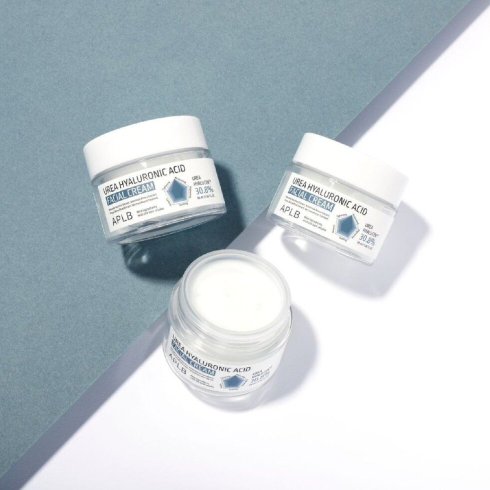 APLB - Urea Hyaluronic Acid Facial Cream - Vysoce hydratační krém s ureou a kyselinou hyaluronovou - 55 ml