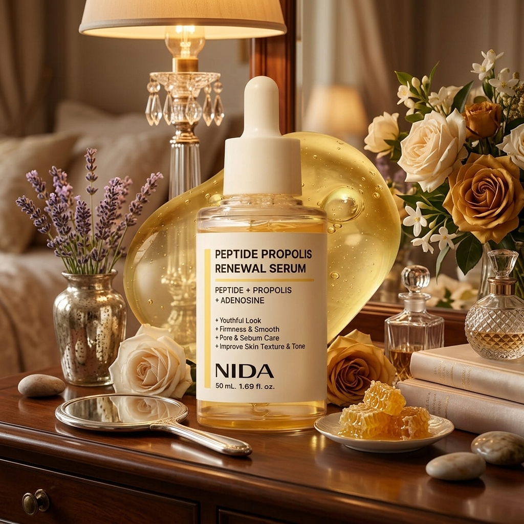 NIDA - Peptide Propolis Renewal Serum - Obnovující sérum s peptidy a propolisem - 50 ml