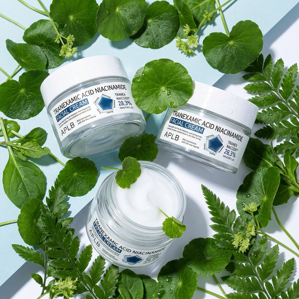 APLB - Tranexamic Acid Niacinamide Facial Cream - Vysoce rozjasňující krém s kyselinou tranexamovou a niacinamidem - 55 ml
