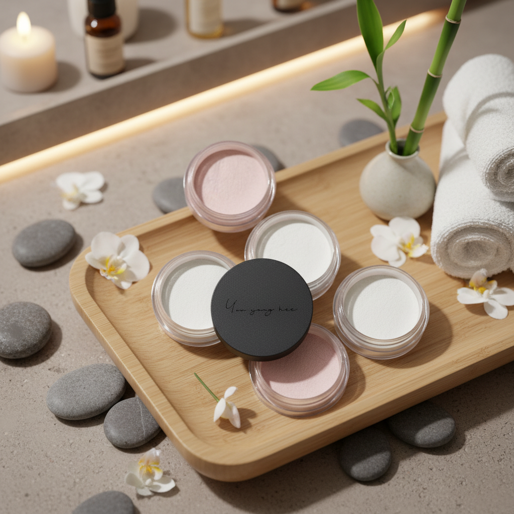 ELROEL - Pink Lighting Powder - Růžový rozjasňující fixační pudr - 7,7 g