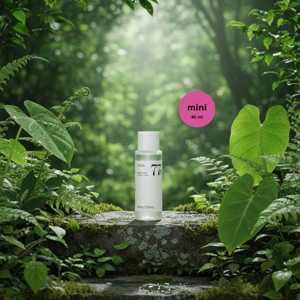 ANUA - Heartleaf 77% Soothing Toner MINI - Zklidňující tonikum na obličej - 40 ml