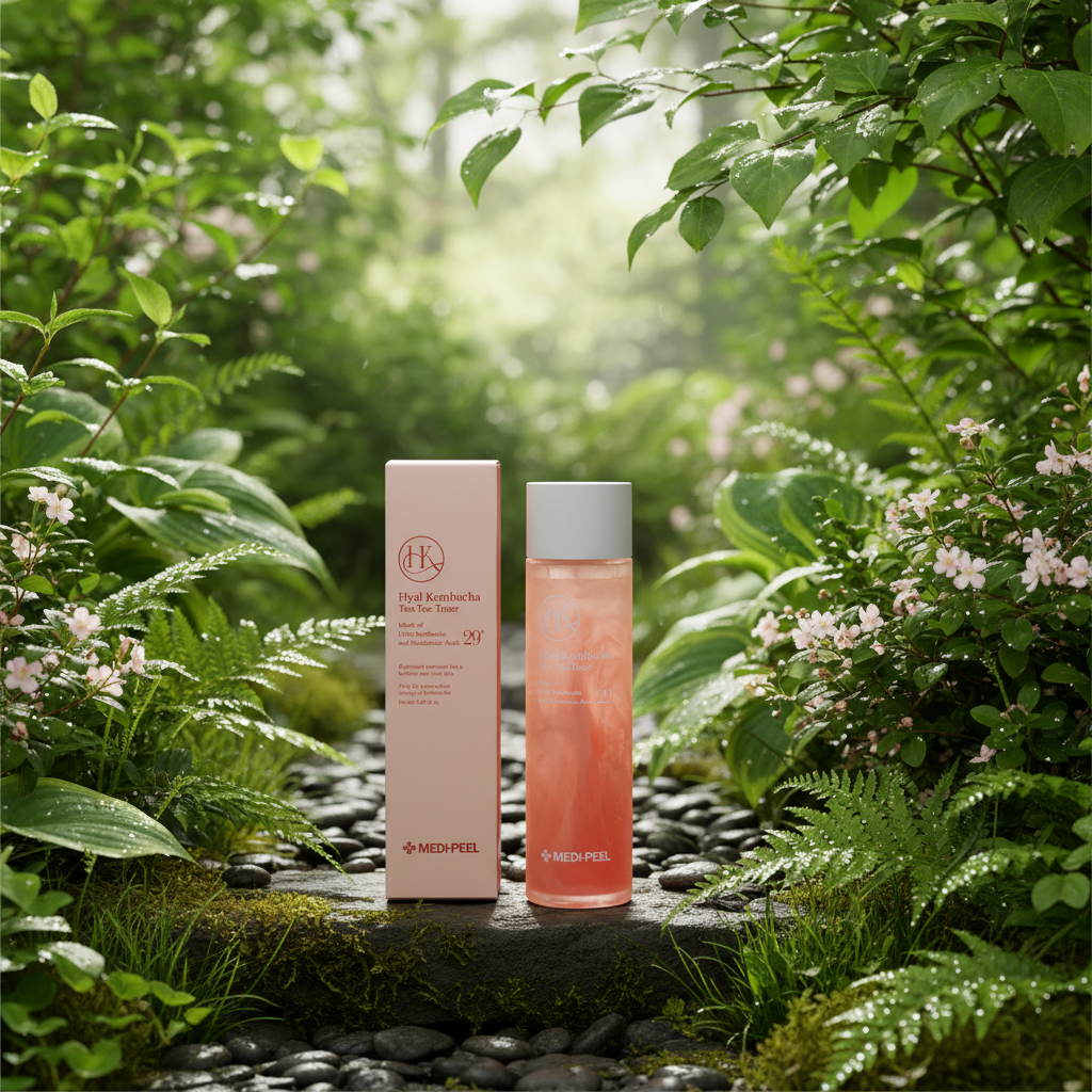 MEDI-PEEL - Hyal Kombucha Tea-Tox Toner - Hydratační toner s kyselinou hyaluronovou a kombuchou - 150 ml