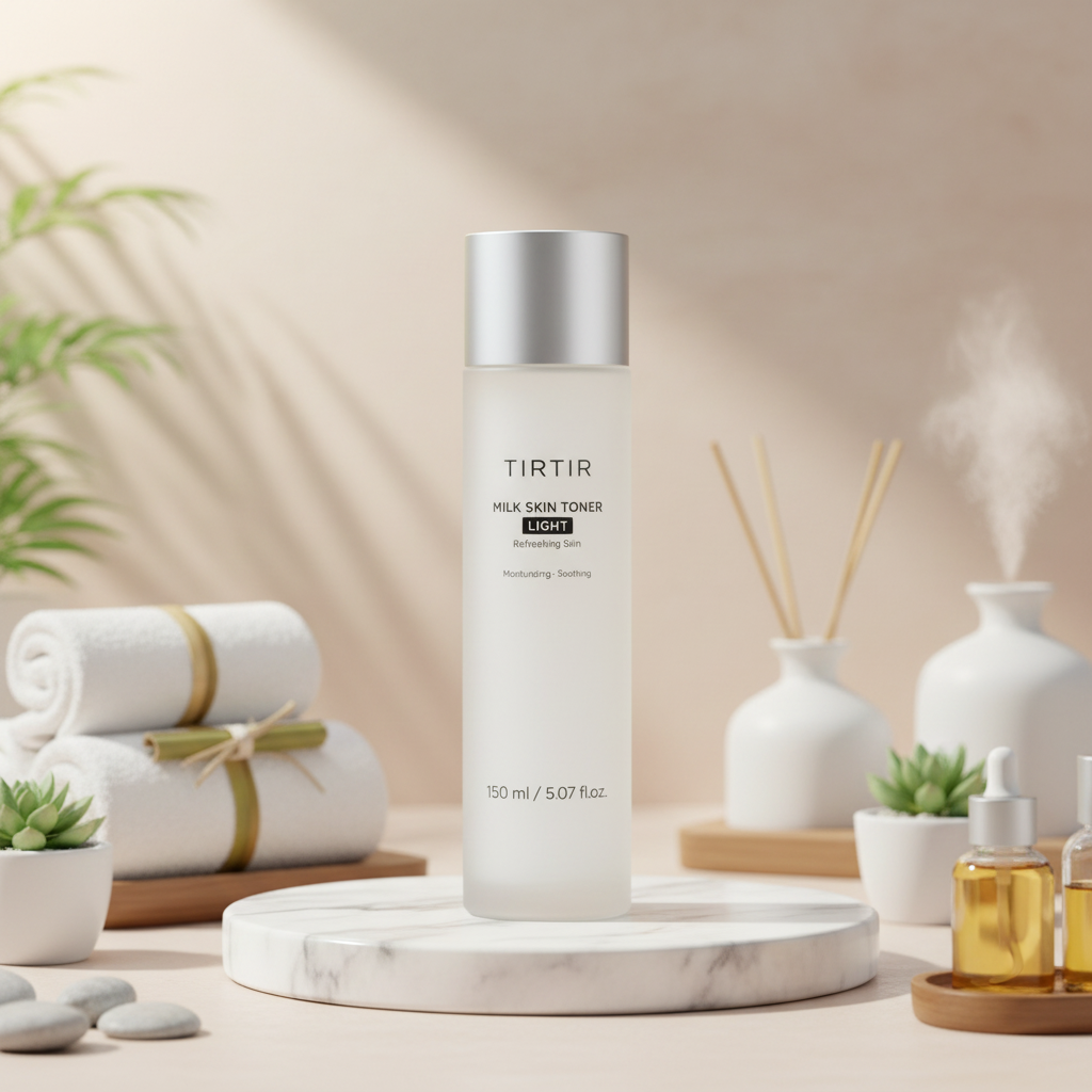 TIRTIR - Milk Skin Toner Light - Lehký hydratační rozjasňující toner - 150 ml