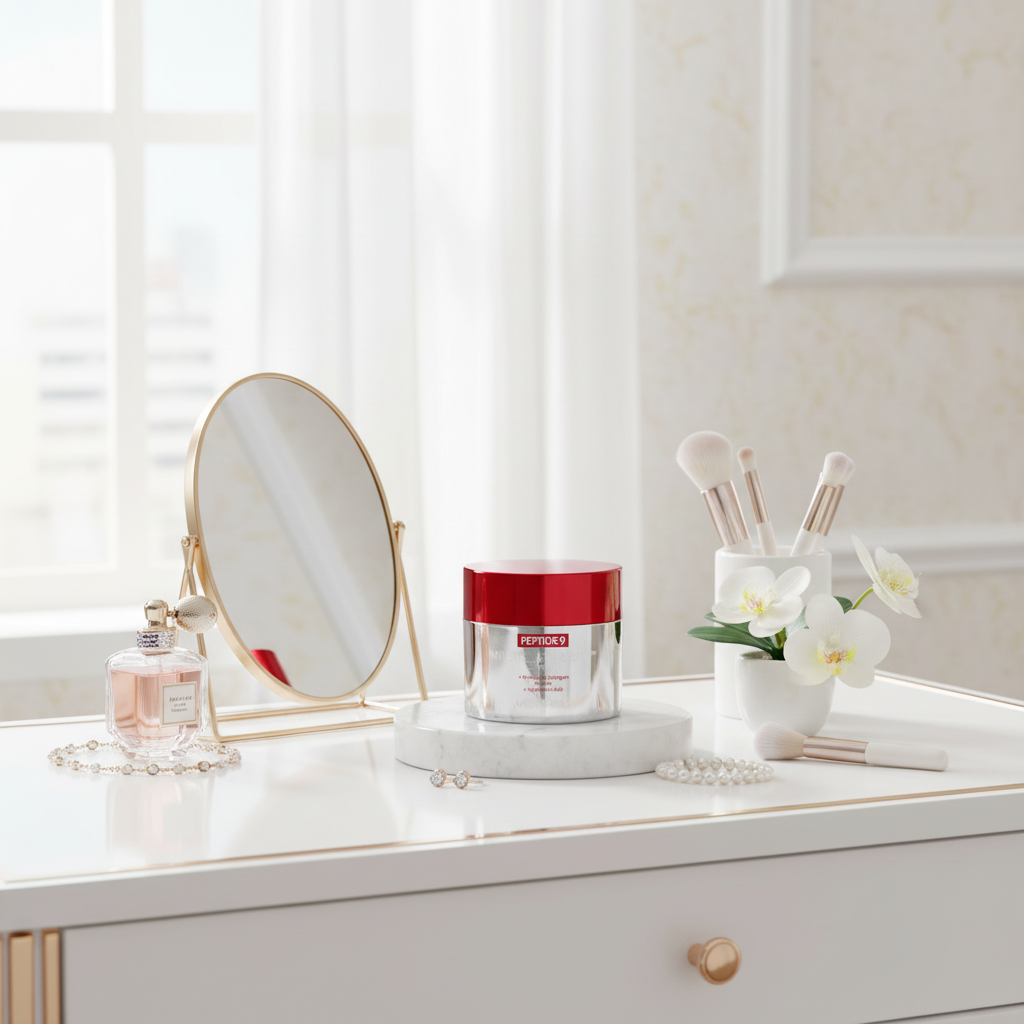 MEDI-PEEL Peptide 9 Volume and Tension Tox Cream - Krém pro pružnou a mladistvě vypadající pleť - 50g