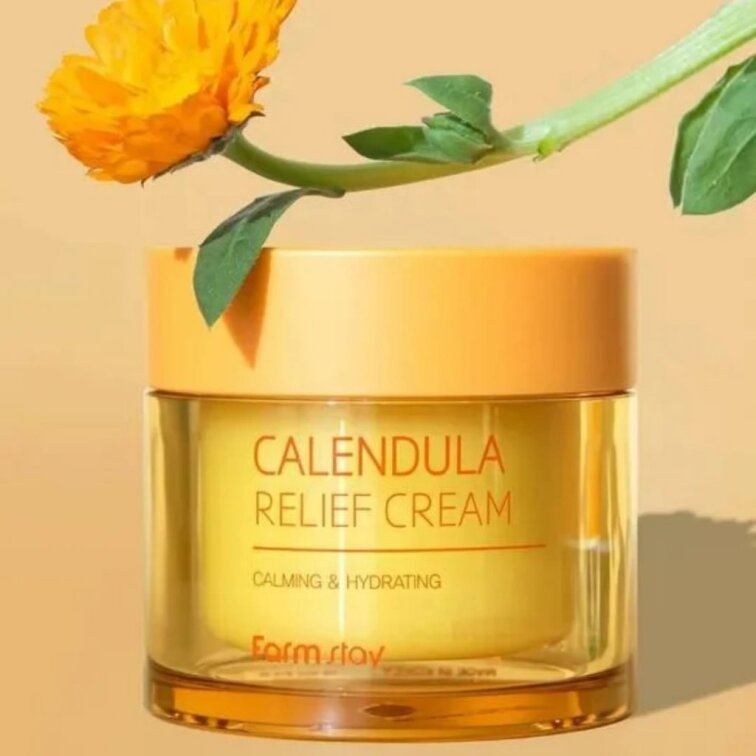 Farm Stay - Calendula Relief Cream - Omlazující krém s měsíčkem lékařským - 80 ml